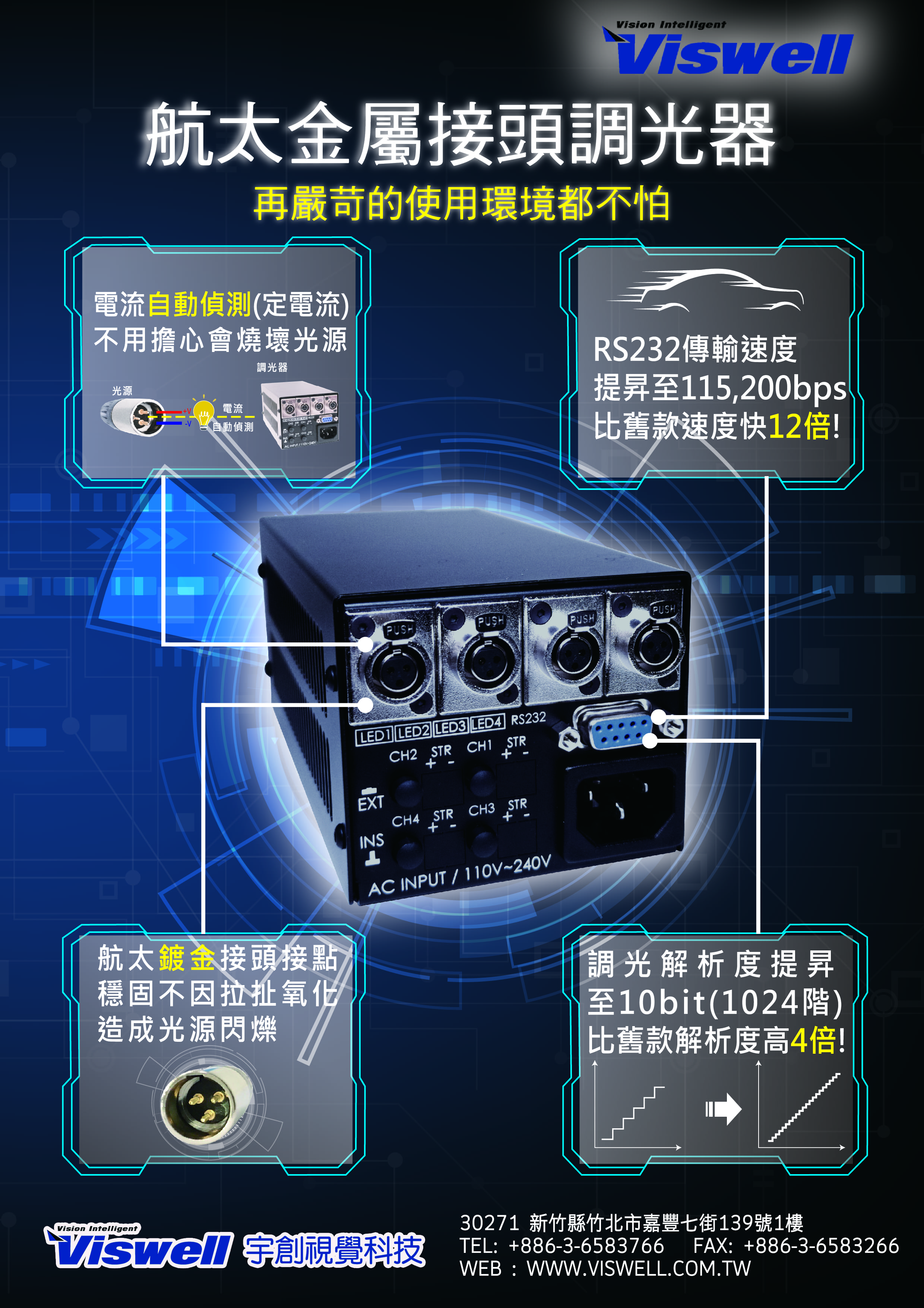 Metal Connector Dimmer
